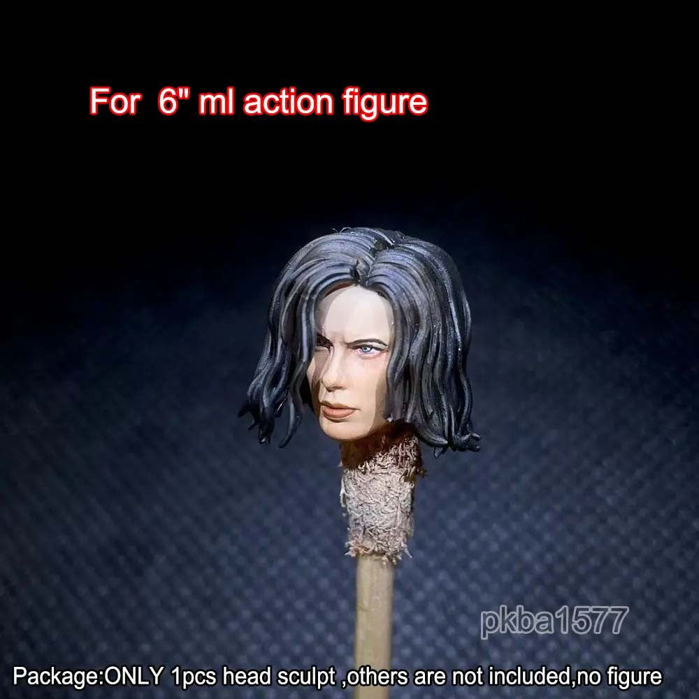 【PRE-ORDER】Premium 1/12 Underworld Selene Female Head Sculpt Soldier Head For DIY 6" Figure