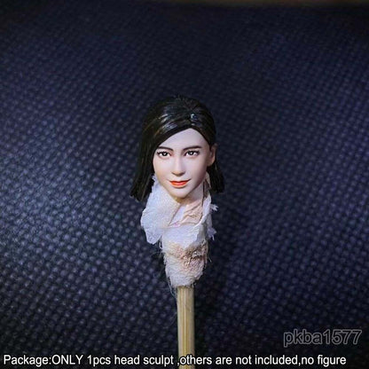 【PRE-ORDER】Premium 1/18 Angelababy Beauty Female Head Sculpt Soldier Head For 3.75" Figure
