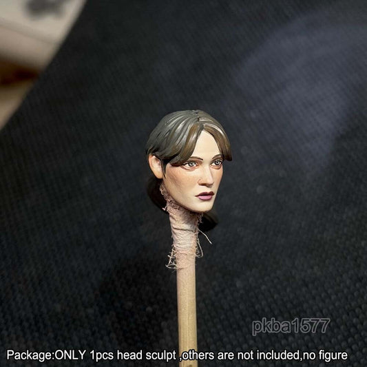 【PRE-ORDER】New Premium 1/18 Female Lady Head Sculpt Soldier Head For 3.75" Action Figure