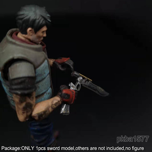 【PRE-ORDER】Handmade 1/18 Metal Gun Sword Weapon Model For 3.75" joytoy bfs Figure Accessory