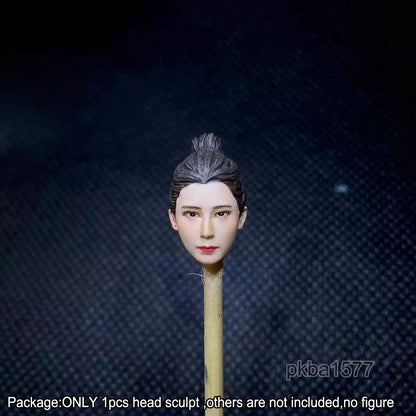 【PRE-ORDER】Premium 1/18 Female Girl Head Sculpt Soldier Head For 3.75'' Action Figure
