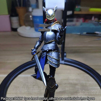【PRE-ORDER】Premium 1/18 Beauty Female Soldier Helmet Head Sculpt Head For 3.75'' Figure
