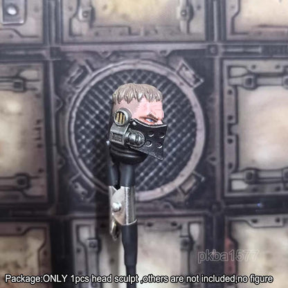 【PRE-ORDER】Premium 1/18 Male Head Sculpt Model For Joytoy Black Templars Action Figure