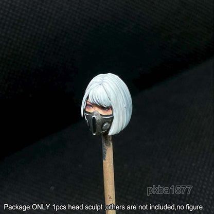 【PRE-ORDER】Premium 1/18 Haizhua Female Head Sculpt Model For 3.75" Joytoy Sister Figure