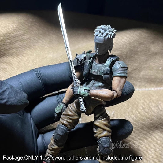 Handmake Metal 1/18 Sword Model For 3.75'' Action Figure Joytoy Acid Rain bfs