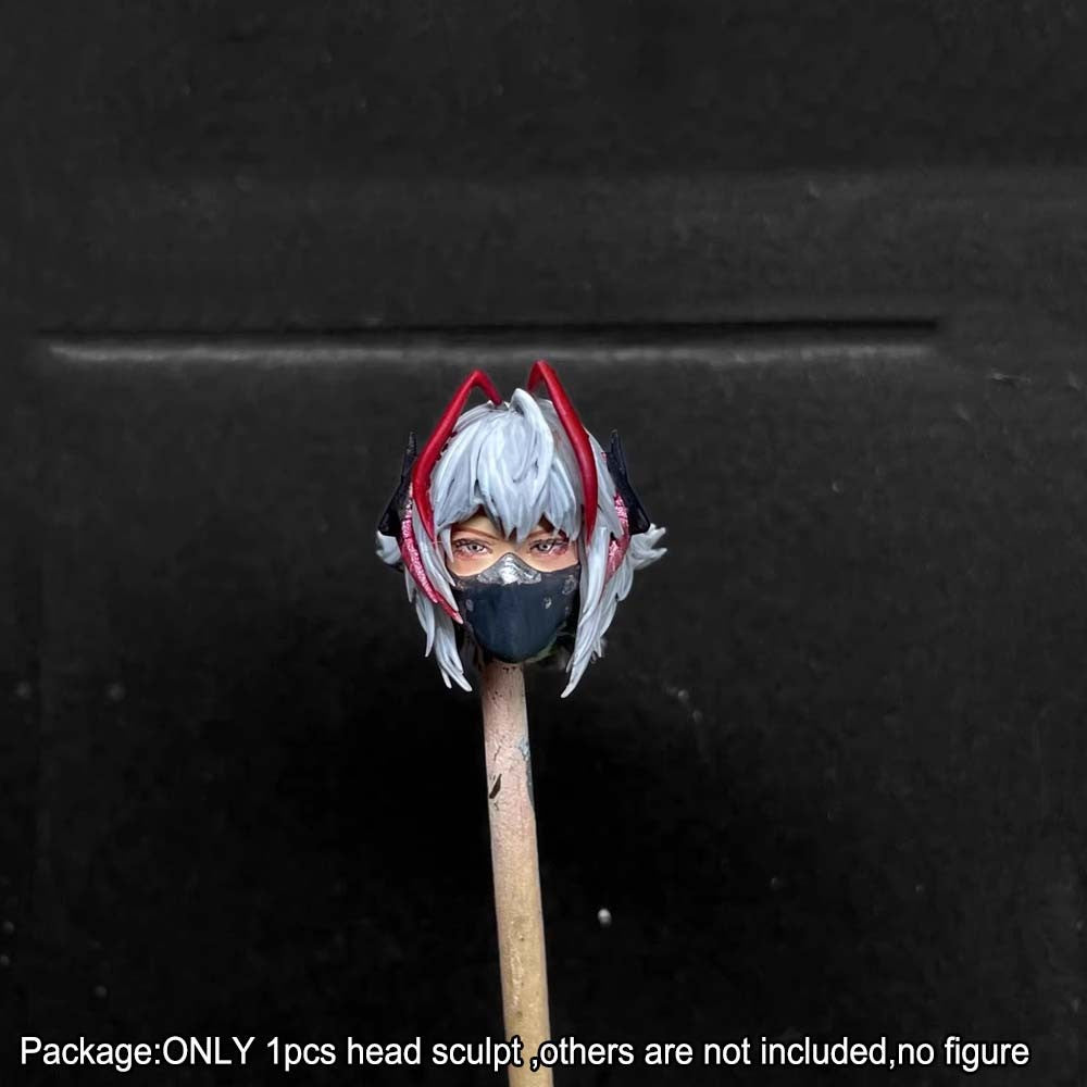 【PRE-ORDER】Premium Painted 1/18 Wisadel Female Head Sculpt Head For 3.75" Action Figure
