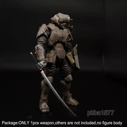 【PRE-ORDER】Handmade 1/18 Metal Nihontou Sword Weapon Model For 3.75'' Action Figure