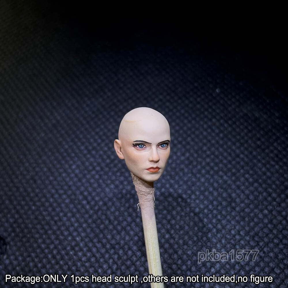 【PRE-ORDER】Premium 1/18 Bareheaded Female Head Sculpt Soldier Head For 3.75" Action Figure