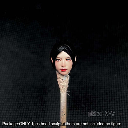 【PRE-ORDER】Premium 1/18 Female Head Sculpt Model For 3.75" Joytoy Acid Rain Action Figure