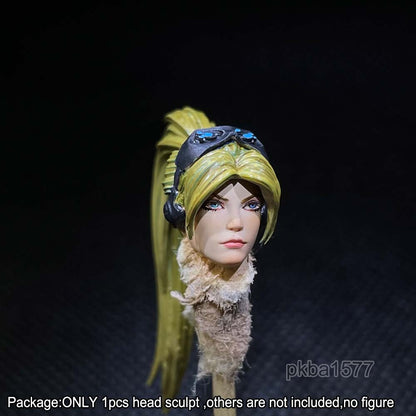 【PRE-ORDER】Premium 1/18 Nova Terra Female Beauty Head Sculpt Soldier Head For 3.75" Figure