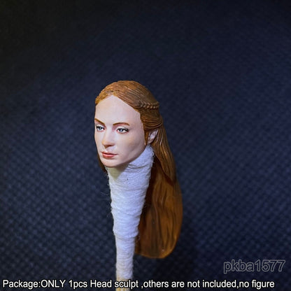 【PRE-ORDER】Premium 1/18 Sansa Stark Female Head Sculpt Soldier Girl Head For 3.75" Figure