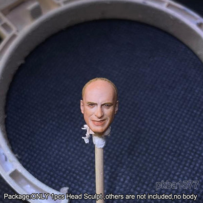 【PRE-ORDER】Premium 1/18 Military General Man Head Sculpt Soldier Male Head For 3.75" Figure