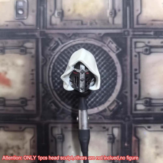 【PRE-ORDER】Premium Man Head Sculpt Model For Joytoy Warhammer Dark Angels Action Figure