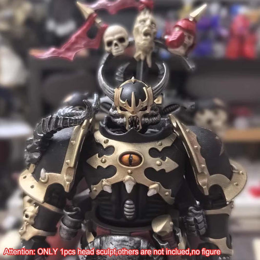 【PRE-ORDER】Premium Man Head Sculpt Head Model For Joytoy Chaos Space Marine Action Figure