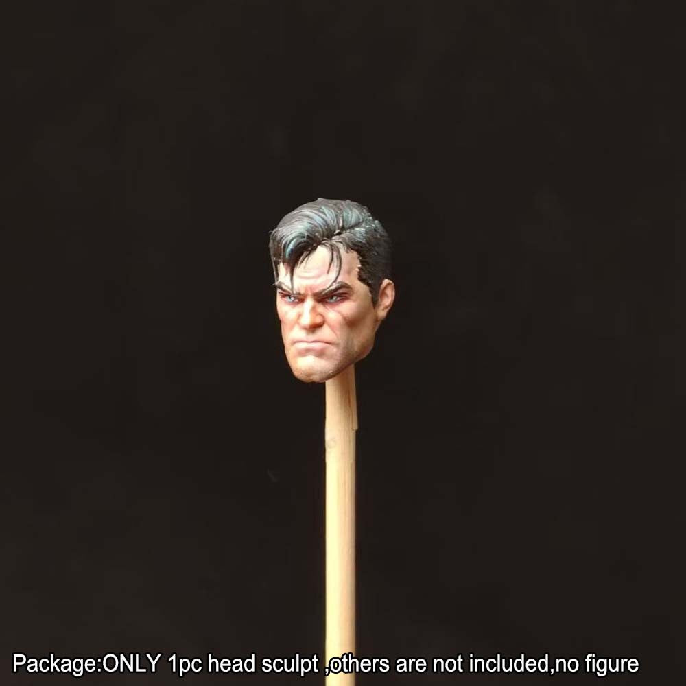 PRE-ORDER Premium Painted 1/18 Cool Man Male Head Sculpt Model For DIY 3.75" Action Figure