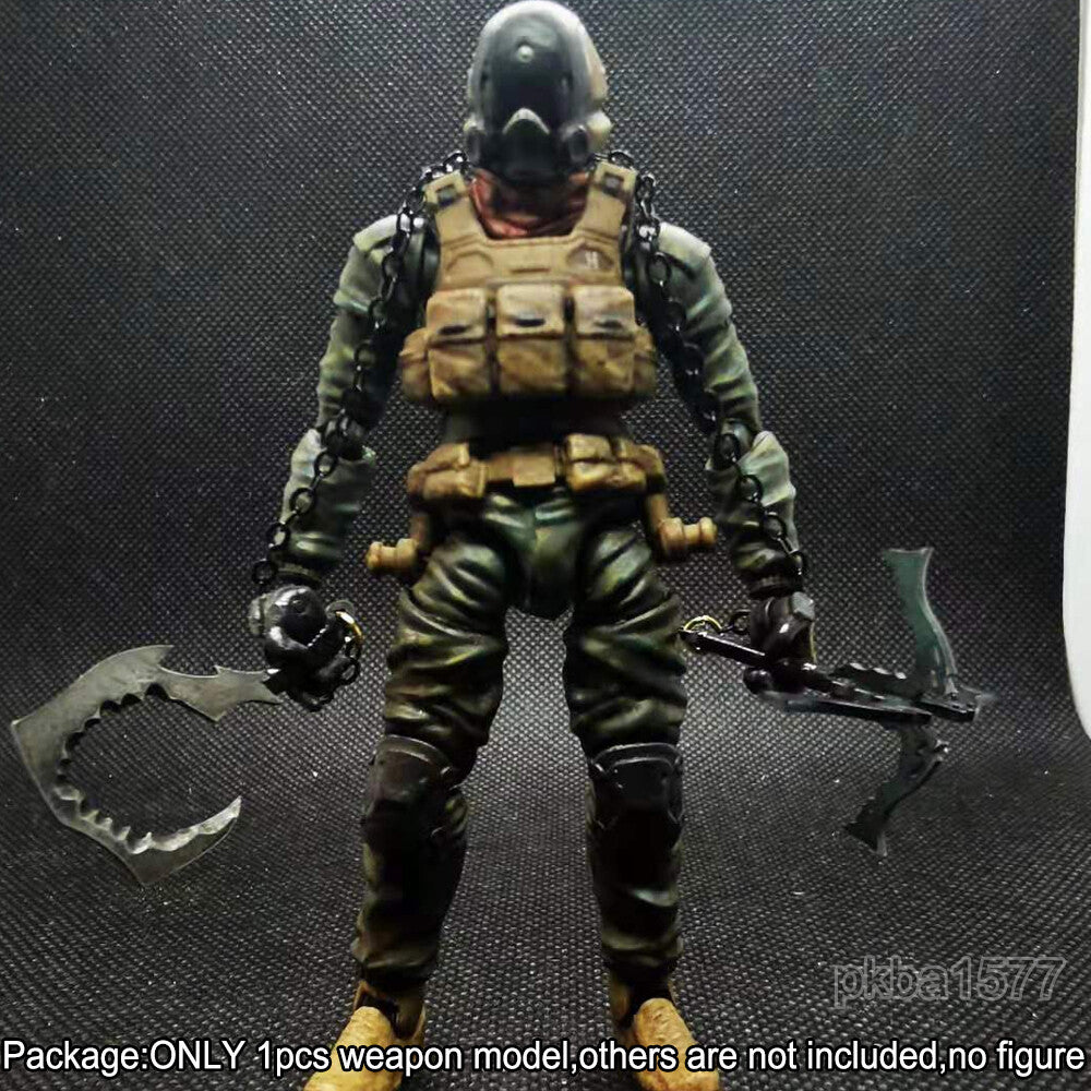 【PRE-ORDER】Handmade 1/18 Metal Claw Hook Upgrade Weapon Model For 3.75" Figure Accessory