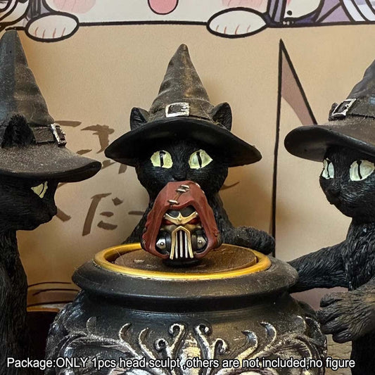 【PRE-ORDER】Premium Man Head Sculpt Head Model For DIY Joytoy Chaos Space Marines Figure