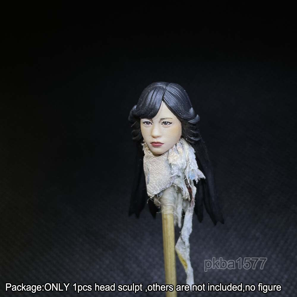 【PRE-ORDER】Premium 1/18 Hashimoto Kanna Female Head Sculpt Soldier Head For 3.75" Figure