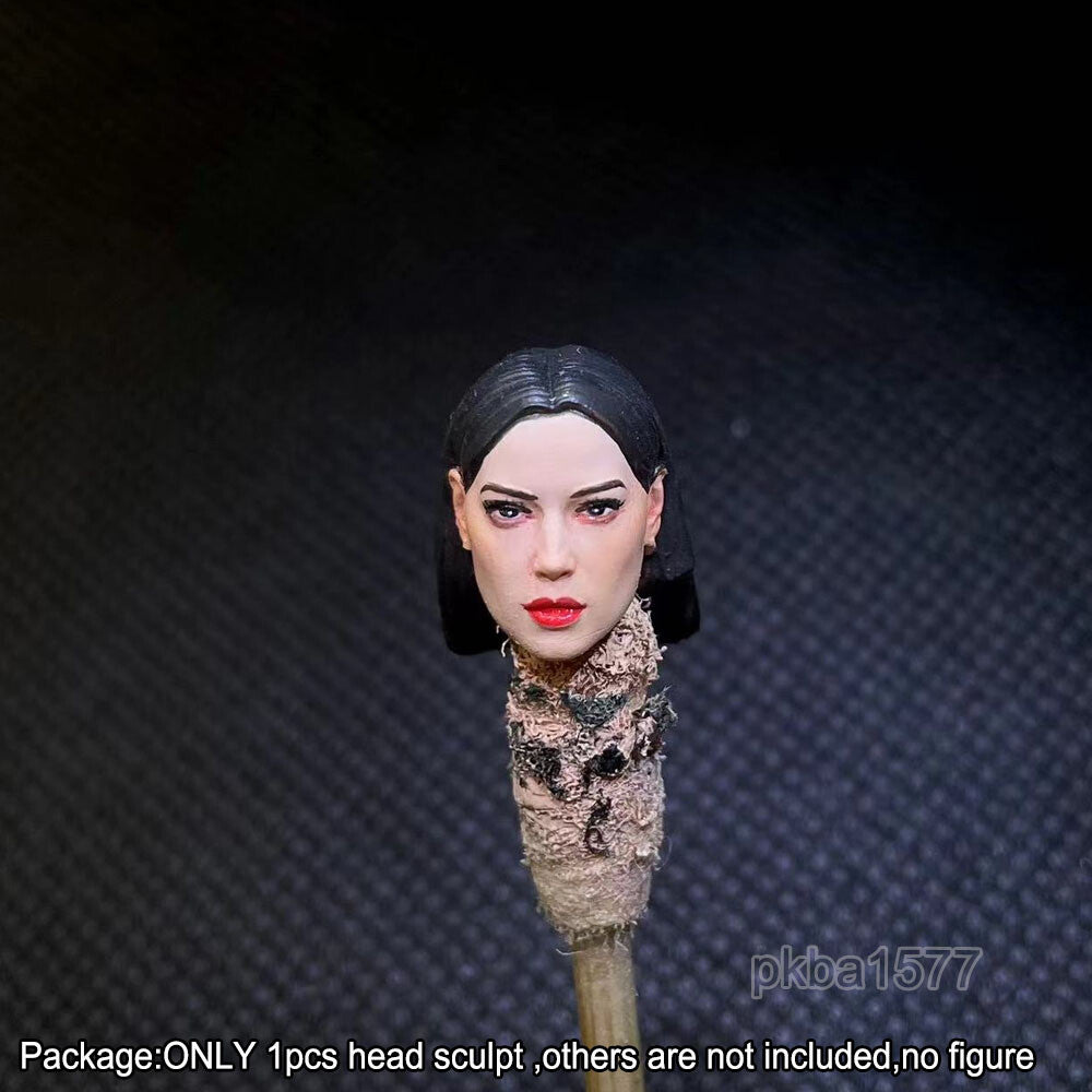 【PRE-ORDER】Premium 1/18 Monica Female Head Sculpt Soldier Head For 3.75" Action Figure