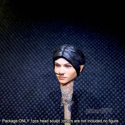 【PRE-ORDER】Premium 1/18 Chani Female Head Sculpt Soldier Head For DIY 3.75" Action Figure