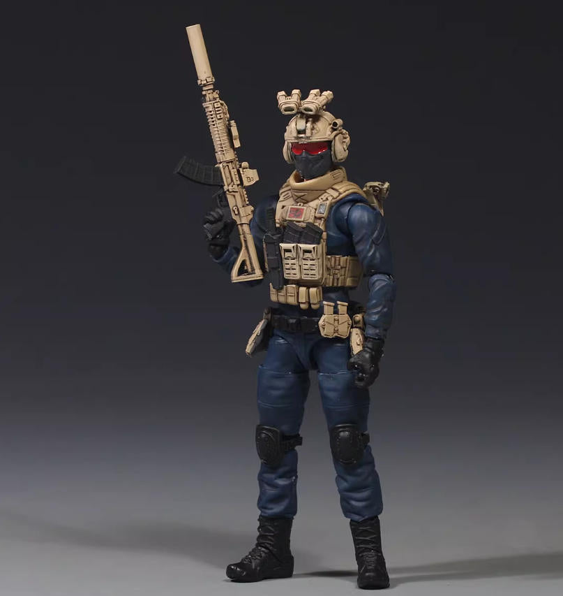 【PRE-ORDER】 Premium Painted 1/18 3.75" Male Soldier Action Figure Toy Xmas Gift