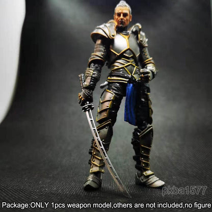 【PRE-ORDER】Handmade 1/18 Metal Sword Knife Weapon Model DIY Part For 3.75' Figure Accessory