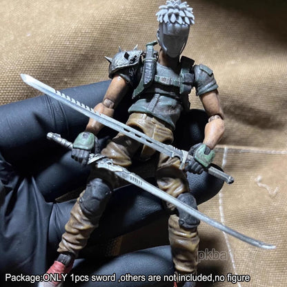 Handmake Metal 1/18 Sword Model For 3.75'' Action Figure Joytoy Acid Rain bfs