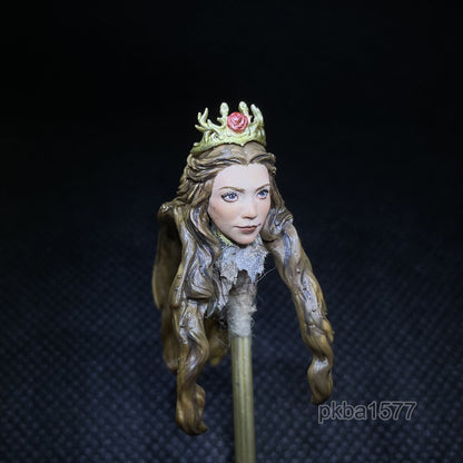 【PRE-ORDER】Premium 1/18 Long Hair Female Beauty Head Sculpt Head For 3.75" Action Figure