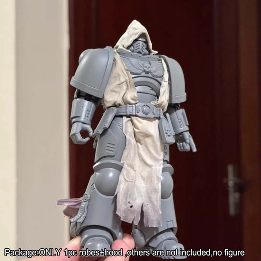 【PRE-ORDER】1 Set Handmade Hood Robes Cloth Garments for Custom Joytoy Warhammer Action figure