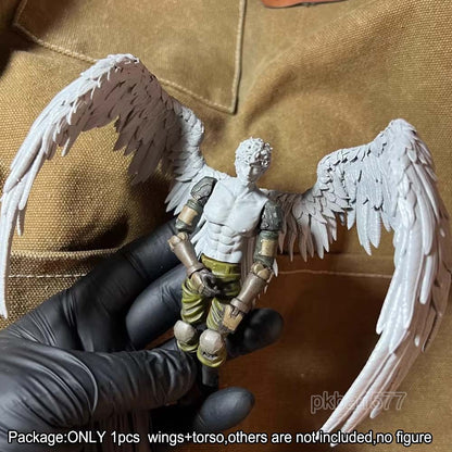 Unpainted 1/18 Wings Torso Body For 3.75" Acid Rain/ Joytoy Acion Figure