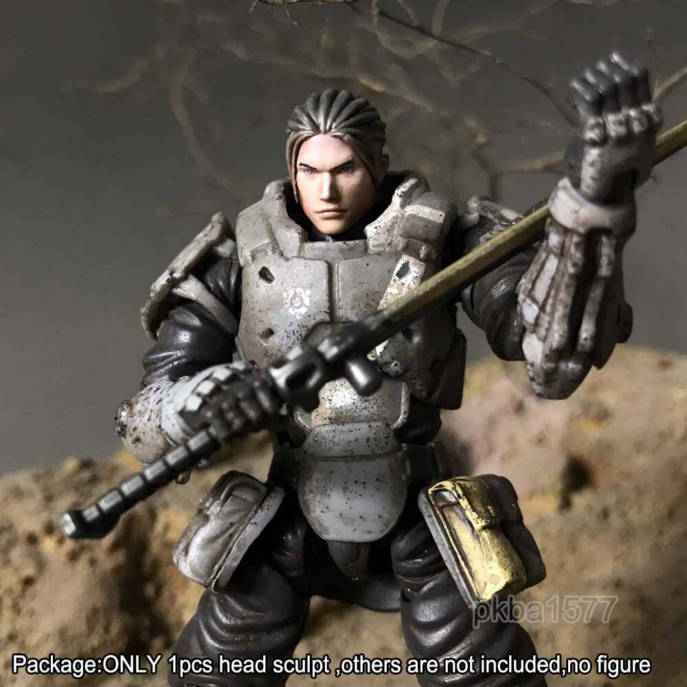 【PRE-ORDER】Premium 1/18 Cool Man Head Sculpt Soldier Male Head For 3.75'' Acid Rain Figure