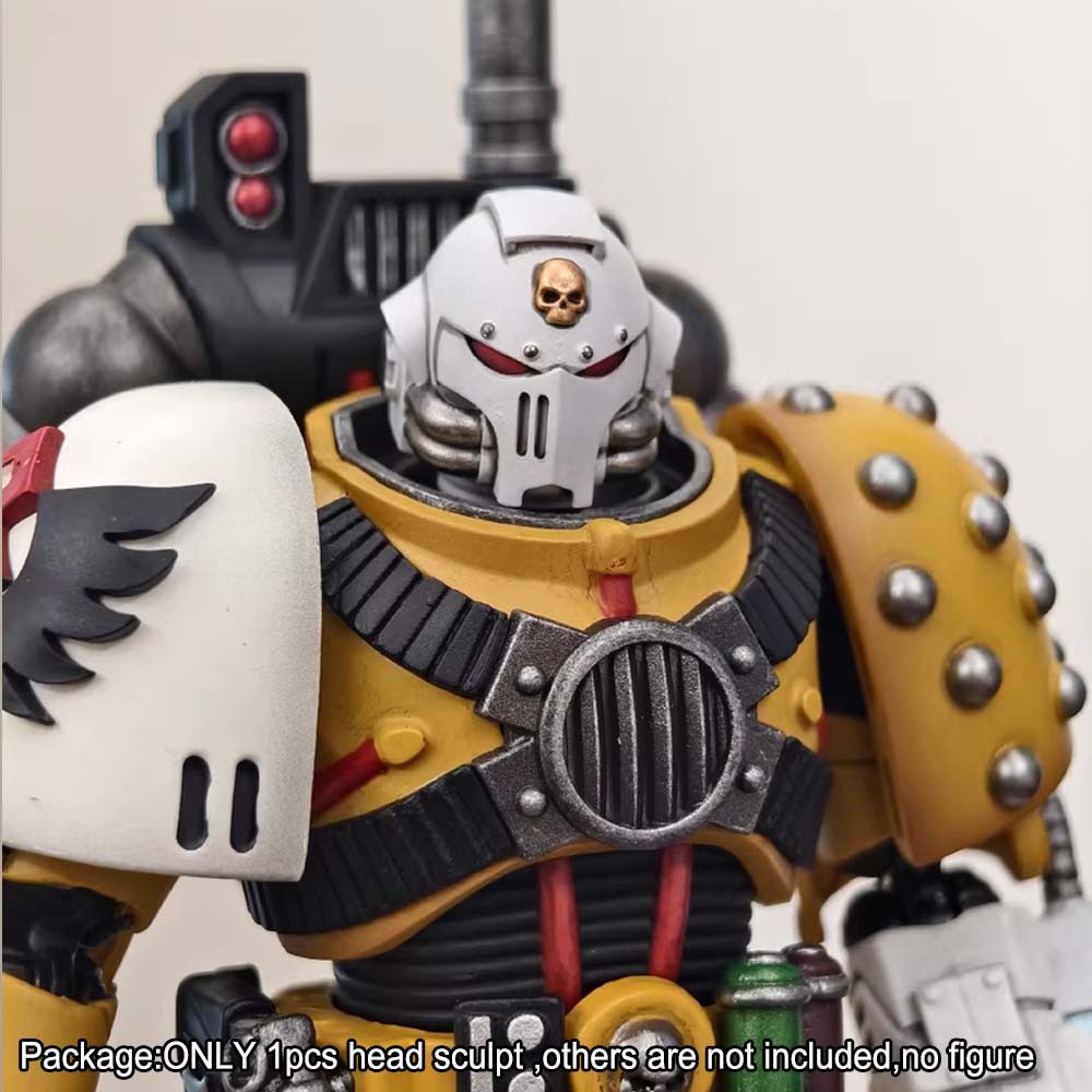【PRE-ORDER】Premium White Soldier Head Sculpt Model For Joytoy Legion Apothecary Figure