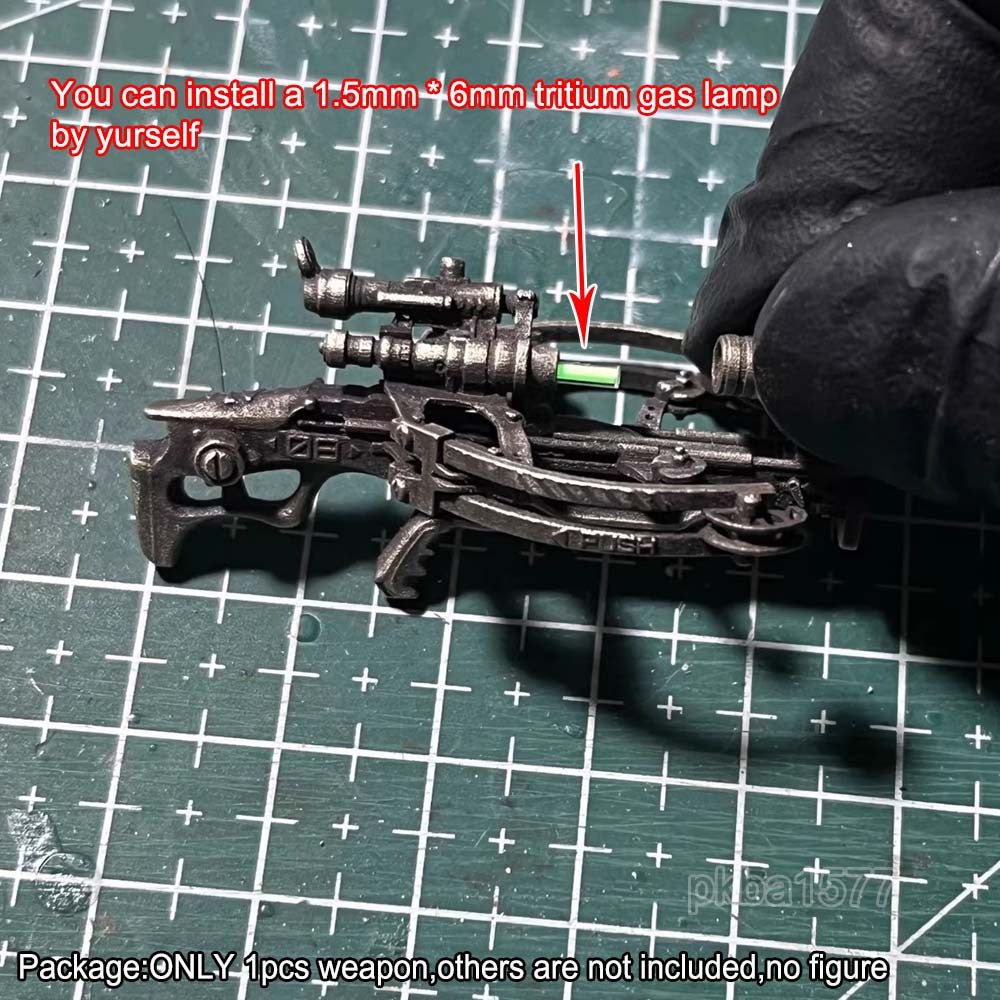 New Punk 1/18 Cool Metal Bow Model For 3.75'' Action Figures Joytoy Acid Rain