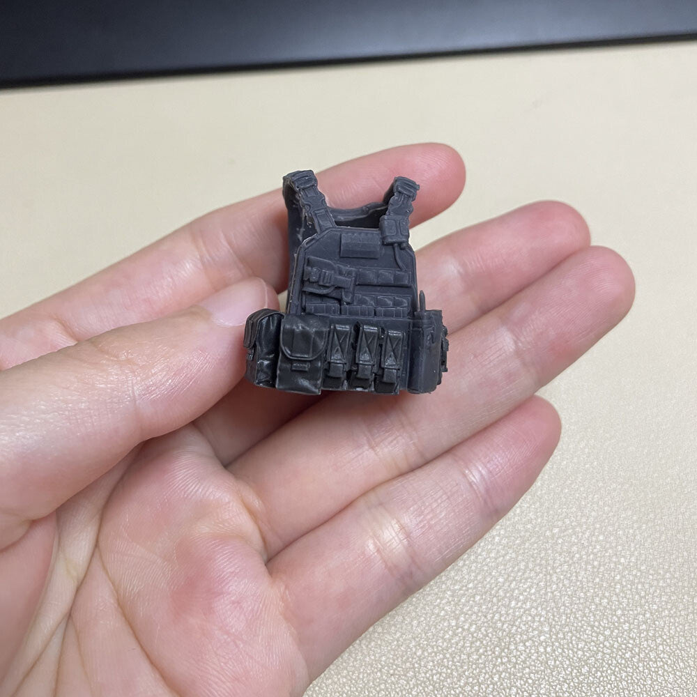 1/18 Soldier Soap Vest Waistcoat Body Armor Model For 3.75" Figure Accessory