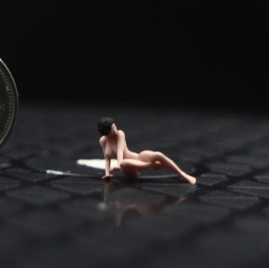 【PRE-ORDER】#E Painted 1/64 Miniature Figure Diorama For Sand Scene Prop Decor Car Model Toy