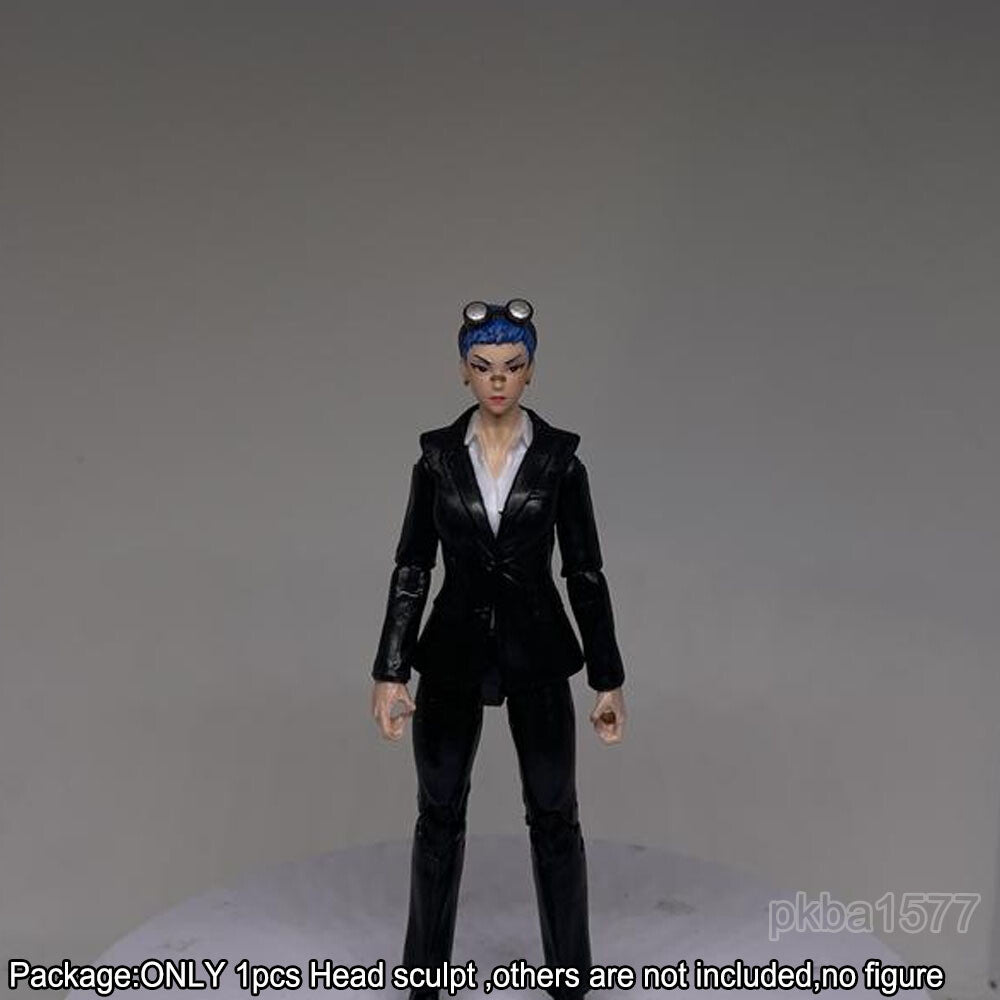 【PRE-ORDER】Premium 1/18 Sunglasses Girl Head Sculpt Female Soldier Head For 3.75" Figure
