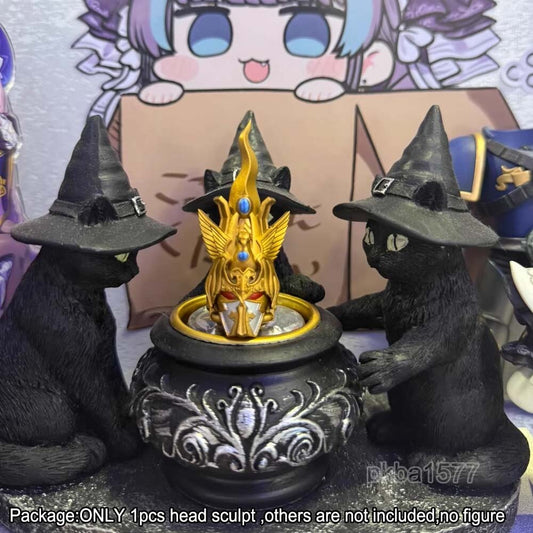 【PRE-ORDER】New Premium 1/18 Male Head Sculpt Mdoel For DIY Joytoy Constatin Action Figure