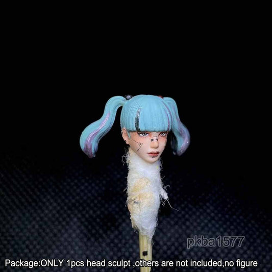 【PRE-ORDER】Premium 1/18 Female Girl w Mask Head Sculpt Soldier Head For 3.75" Action Figure