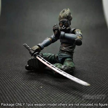 【PRE-ORDER】Handmade 1/18 Metal Sword Knife Weapon Model DIY Part For 3.75' Figure Accessory