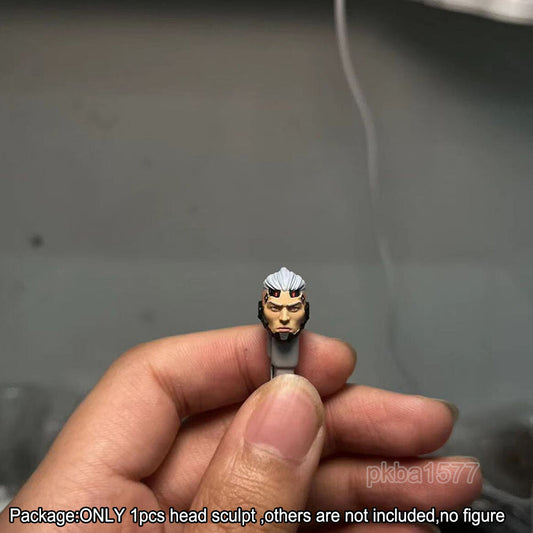 【PRE-ORDER】Premium 1/18 Cyberpunk Head Sculpt Soldier Man Head For 3.75" Acid Rain Figure