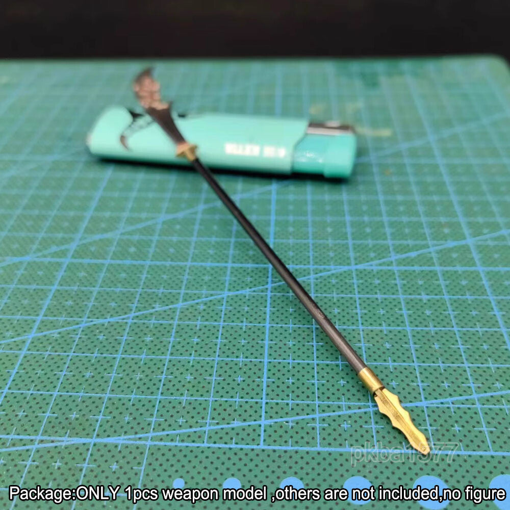 【PRE-ORDER】Handmade 1/18 Long-handled Sword Knife Weapon Model For 3.75" Figure Accessory