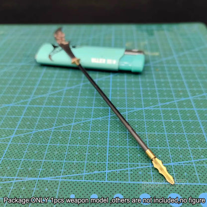 【PRE-ORDER】Handmade 1/18 Long-handled Sword Knife Weapon Model For 3.75" Figure Accessory