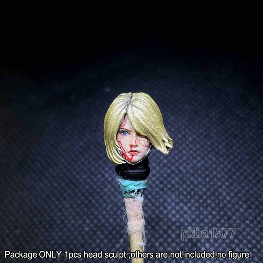 【PRE-ORDER】Premium 1/18 Female Neck Head Sculpt Soldier Head For 3.75 Joytoy Sisters Figure