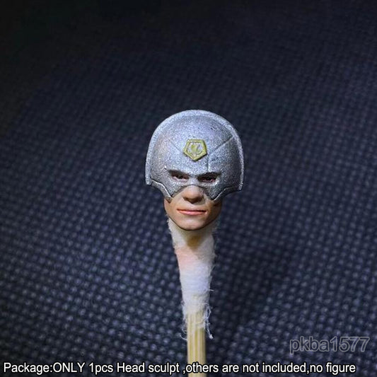 【PRE-ORDER】Premium 1/18 Peacemaker Man Head Sculpt Male Soldier Head Model For 3.75" Figure