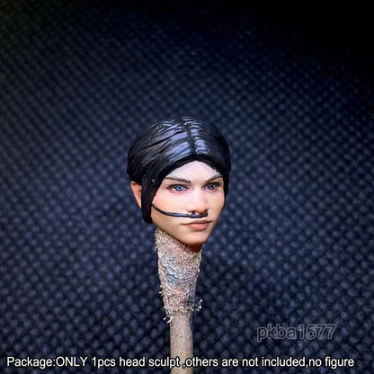 【PRE-ORDER】Premium 1/18 Chani Female Head Sculpt Soldier Head For DIY 3.75" Action Figure