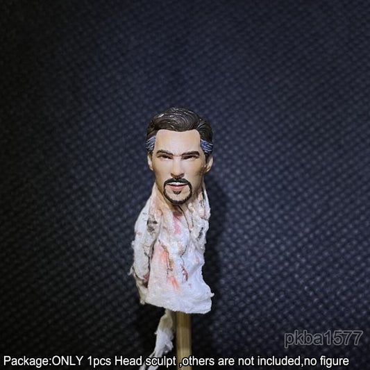 【PRE-ORDER】Premium 1/18 Doctor Strange Male Head Sculpt Man Head For 3.75" Action Figure