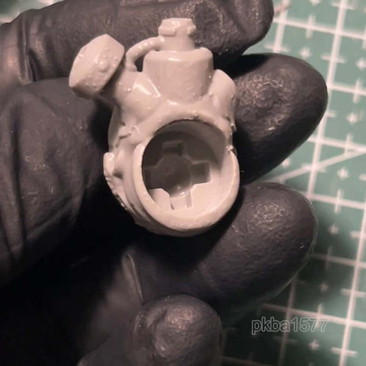 Unpainted 1/12 Man Head Sculpt Model For DIY 6" Notaman Action Figure