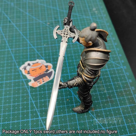 【PRE-ORDER】Handmade 1/18 Metal Knife Sword Upgrade Weapon Model For 3.75" Figure Accessory