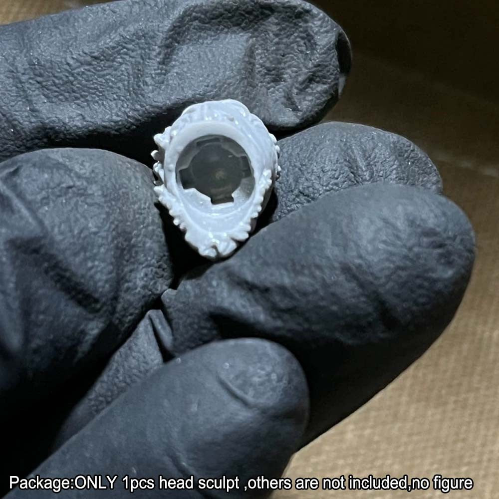 Unpainted 1/18 One Eye Man Head Sculpt Model For 3.75'' Acid Rain Joytoy Figure