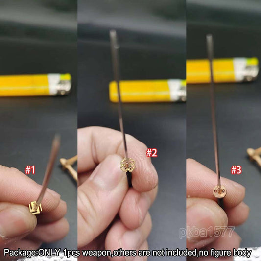 【PRE-ORDER】Handmade 1/18 Metal Nihontou Sword Weapon Model For 3.75'' Action Figure